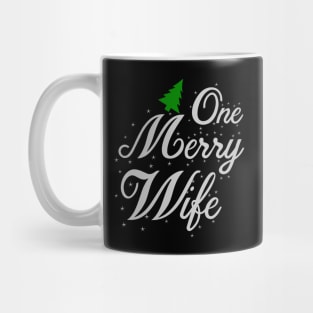 One Merry Wife Funny Ugly Xmas Ugly Christmas Mug